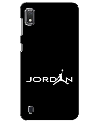 Чехол для Samsung Galaxy A10 2019 (A105F) с картинкой «Jordan White Logo» Чехол для Samsung Galaxy A10 2019 (A105F) с картинкой «Jordan White Logo»