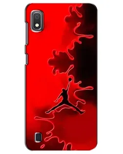 Чехол для Samsung Galaxy A10 2019 (A105F) с картинкой «Jordan Red Smoke» Чехол для Samsung Galaxy A10 2019 (A105F) с картинкой «Jordan Red Smoke»