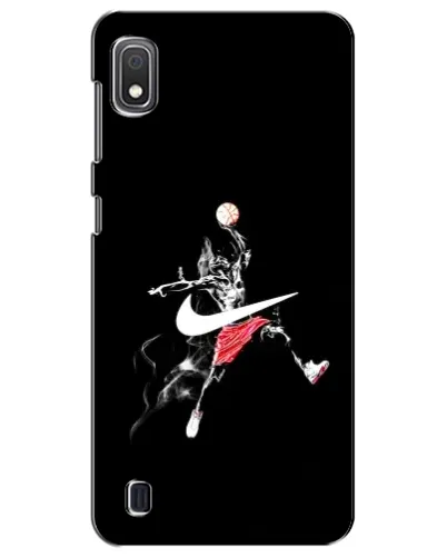 Чехол для Samsung Galaxy A10 2019 (A105F) с картинкой «Jordan Jumpman» Чехол для Samsung Galaxy A10 2019 (A105F) с картинкой «Jordan Jumpman»
