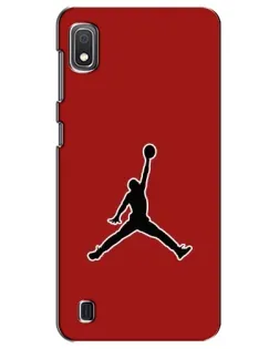 Чехол для Samsung Galaxy A10 2019 (A105F) с картинкой «Jordan Red Back» Чехол для Samsung Galaxy A10 2019 (A105F) с картинкой «Jordan Red Back»