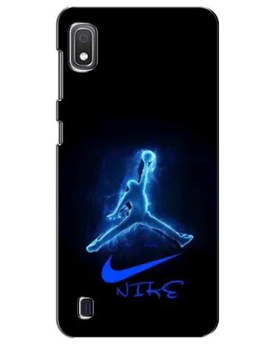 Чехол для Samsung Galaxy A10 2019 (A105F) с картинкой «Jordan Neon Blue» Чехол для Samsung Galaxy A10 2019 (A105F) с картинкой «Jordan Neon Blue»