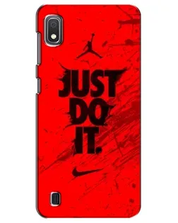 Чехол для Samsung Galaxy A10 2019 (A105F) с картинкой «Nike Just Do It» Чехол для Samsung Galaxy A10 2019 (A105F) с картинкой «Nike Just Do It»
