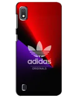Чехол для Samsung Galaxy A10 2019 (A105F) с картинкой «Adidas Red Neon»