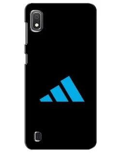 Чехол для Samsung Galaxy A10 2019 (A105F) с картинкой «Adidas Cyan Logo»