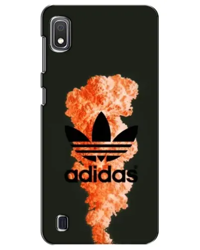Чехол для Samsung Galaxy A10 2019 (A105F) с картинкой «Оранжевый дым Adidas» Чехол для Samsung Galaxy A10 2019 (A105F) с картинкой «Оранжевый дым Adidas»