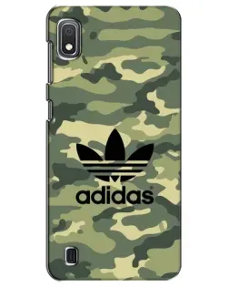 Чехол для Samsung Galaxy A10 2019 (A105F) с картинкой «Милитари стиль Adidas»