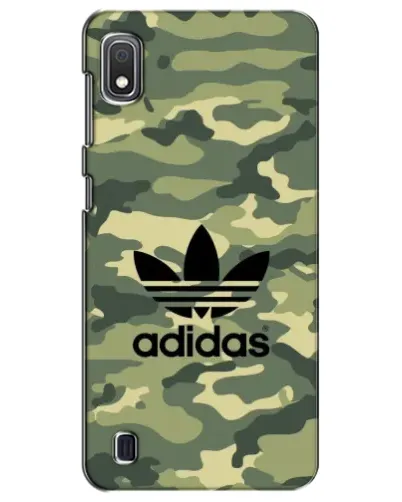 Чехол для Samsung Galaxy A10 2019 (A105F) с картинкой «Милитари стиль Adidas» Чехол для Samsung Galaxy A10 2019 (A105F) с картинкой «Милитари стиль Adidas»