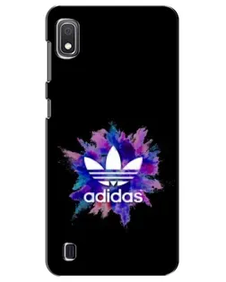 Чехол для Samsung Galaxy A10 2019 (A105F) с картинкой «Взрыв красок Adidas»