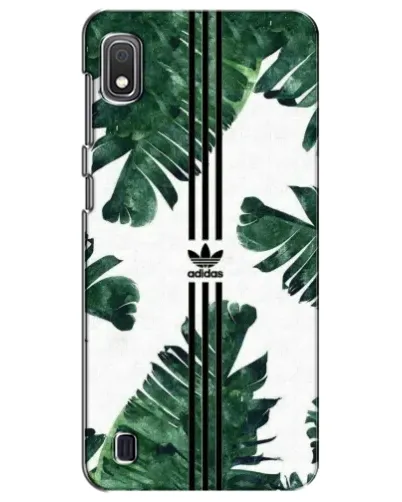 Чехол для Samsung Galaxy A10 2019 (A105F) с картинкой «Пальмовые листья адидас» Чехол для Samsung Galaxy A10 2019 (A105F) с картинкой «Пальмовые листья адидас»