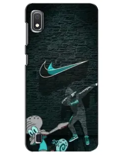 Чехол для Samsung Galaxy A10 2019 (A105F) с картинкой «Спортивный арт Nike» Чехол для Samsung Galaxy A10 2019 (A105F) с картинкой «Спортивный арт Nike»
