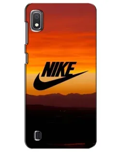 Чехол для Samsung Galaxy A10 2019 (A105F) с картинкой «Nike — вечерний горизонт» Чехол для Samsung Galaxy A10 2019 (A105F) с картинкой «Nike — вечерний горизонт»