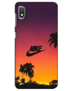 Чехол для Samsung Galaxy A10 2019 (A105F) с картинкой «Nike на закате солнца» Чехол для Samsung Galaxy A10 2019 (A105F) с картинкой «Nike на закате солнца»