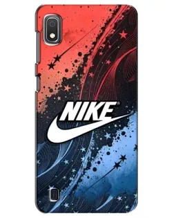Чехол для Samsung Galaxy A10 2019 (A105F) с картинкой «Градиентный принт Найк» Чехол для Samsung Galaxy A10 2019 (A105F) с картинкой «Градиентный принт Найк»