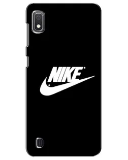 Чехол для Samsung Galaxy A10 2019 (A105F) с картинкой «Мазки краски Nike» Чехол для Samsung Galaxy A10 2019 (A105F) с картинкой «Мазки краски Nike»