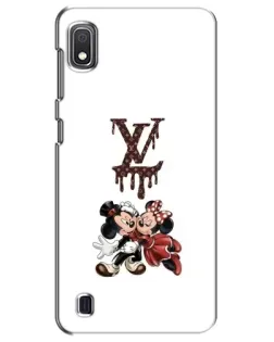 Чохол для Samsung Galaxy A10 2019 (A105F) з картинкою «LV та Міккі Маус»