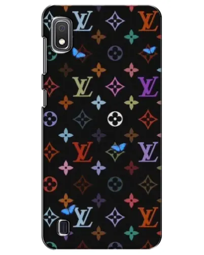 Чохол для Samsung Galaxy A10 2019 (A105F) з картинкою «Кольорова монограма LV»