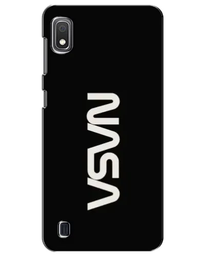Чехол для Samsung Galaxy A10 2019 (A105F) с картинкой «NASA — вертикальный логотип» Чехол для Samsung Galaxy A10 2019 (A105F) с картинкой «NASA — вертикальный логотип»
