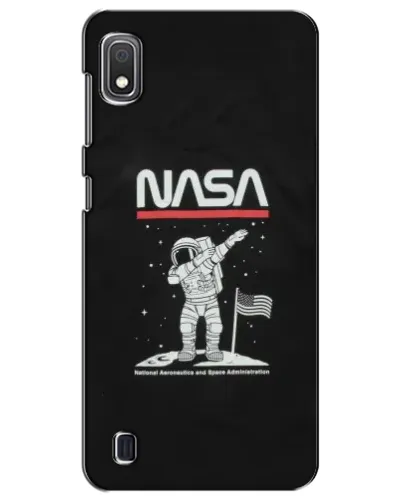 Чехол для Samsung Galaxy A10 2019 (A105F) с картинкой «NASA — шагаем по Луне» Чехол для Samsung Galaxy A10 2019 (A105F) с картинкой «NASA — шагаем по Луне»