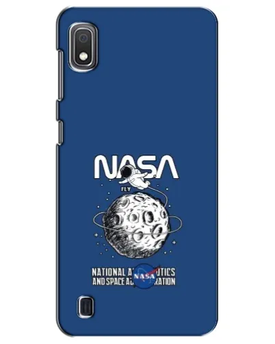 Чехол для Samsung Galaxy A10 2019 (A105F) с картинкой «NASA — лунная миссия» Чехол для Samsung Galaxy A10 2019 (A105F) с картинкой «NASA — лунная миссия»