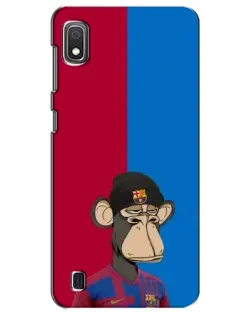 Чохол для Samsung Galaxy A10 2019 (A105F) з картинкою «Bored Ape — фанат Барси»