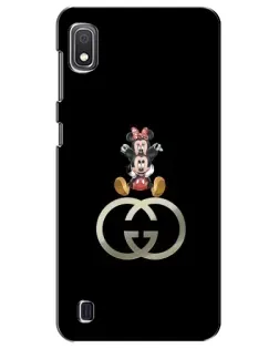 Чехол для Samsung Galaxy A10 2019 (A105F) с картинкой «Минни Маус на лого» Чехол для Samsung Galaxy A10 2019 (A105F) с картинкой «Минни Маус на лого»
