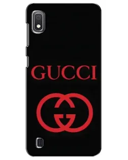 Чехол для Samsung Galaxy A10 2019 (A105F) с картинкой «Gucci — красный логотип» Чехол для Samsung Galaxy A10 2019 (A105F) с картинкой «Gucci — красный логотип»