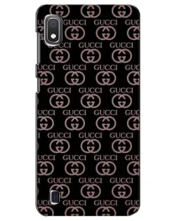Чехол для Samsung Galaxy A10 2019 (A105F) с картинкой «Классическая монограмма Gucci» Чехол для Samsung Galaxy A10 2019 (A105F) с картинкой «Классическая монограмма Gucci»
