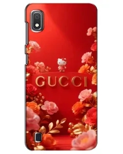 Чехол для Samsung Galaxy A10 2019 (A105F) с картинкой «Gucci — золотой сад» Чехол для Samsung Galaxy A10 2019 (A105F) с картинкой «Gucci — золотой сад»