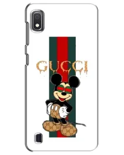 Чехол для Samsung Galaxy A10 2019 (A105F) с картинкой «Микки Маус Gucci — полосы» Чехол для Samsung Galaxy A10 2019 (A105F) с картинкой «Микки Маус Gucci — полосы»