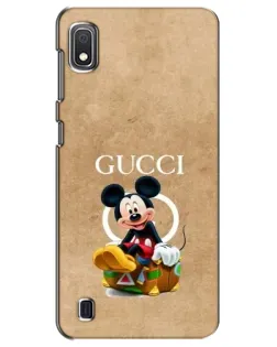 Чехол для Samsung Galaxy A10 2019 (A105F) с картинкой «Микки Маус Gucci — крафт» Чехол для Samsung Galaxy A10 2019 (A105F) с картинкой «Микки Маус Gucci — крафт»