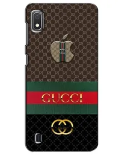 Чехол для Samsung Galaxy A10 2019 (A105F) с картинкой «Gucci — брендированный десерт» Чехол для Samsung Galaxy A10 2019 (A105F) с картинкой «Gucci — брендированный десерт»