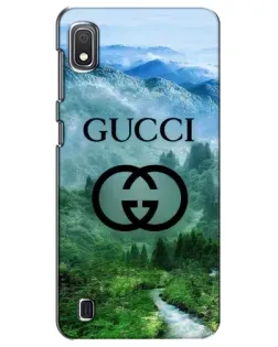 Чехол для Samsung Galaxy A10 2019 (A105F) с картинкой «Gucci — горный пейзаж» Чехол для Samsung Galaxy A10 2019 (A105F) с картинкой «Gucci — горный пейзаж»