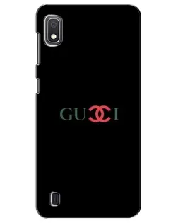 Чехол для Samsung Galaxy A10 2019 (A105F) с картинкой «Gucci — красный градиент» Чехол для Samsung Galaxy A10 2019 (A105F) с картинкой «Gucci — красный градиент»