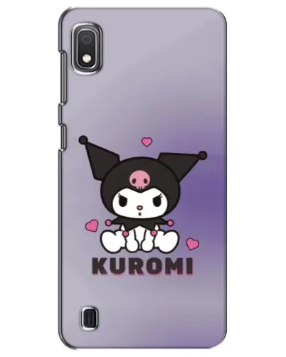 Чехол для Samsung Galaxy A10 2019 (A105F) с картинкой «Kuromi — фиолетовый арт»
