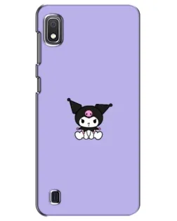 Чехол для Samsung Galaxy A10 2019 (A105F) с картинкой «Kuromi — фиолетовый минимализм»