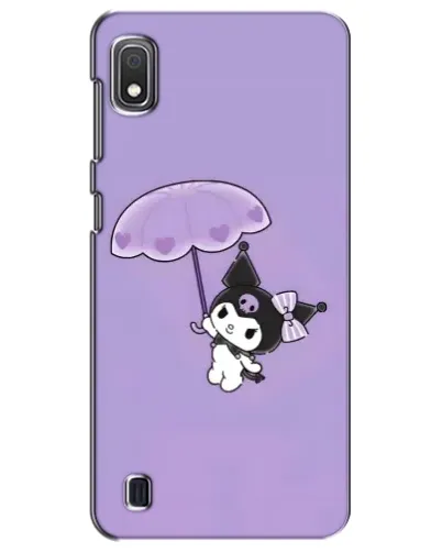 Чехол для Samsung Galaxy A10 2019 (A105F) с картинкой «Kuromi с зонтиком»