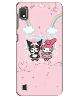 Чехол для Samsung Galaxy A10 2019 (A105F) с картинкой «My Melody и Kuromi»