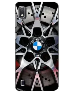 Чехол для Samsung Galaxy A10 2019 (A105F) с картинкой «BMW — деталь диска»