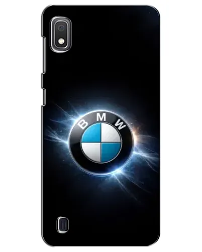 Чехол для Samsung Galaxy A10 2019 (A105F) с картинкой «BMW — неоновое сияние»