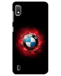 Чехол для Samsung Galaxy A10 2019 (A105F) с картинкой «Логотип BMW — вспышка»