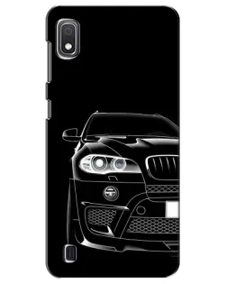 Чехол для Samsung Galaxy A10 2019 (A105F) с картинкой «Темный силуэт BMW»
