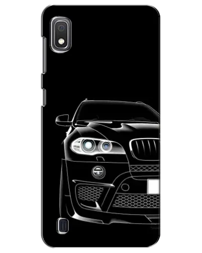 Чехол для Samsung Galaxy A10 2019 (A105F) с картинкой «Темный силуэт BMW»