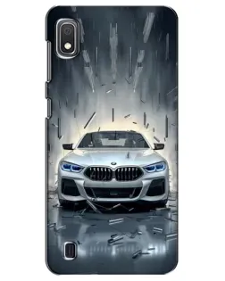 Чехол для Samsung Galaxy A10 2019 (A105F) с картинкой «BMW в свете фар»