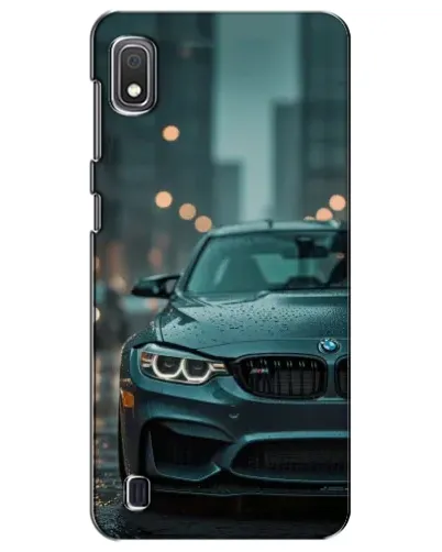 Чехол для Samsung Galaxy A10 2019 (A105F) с картинкой «BMW в огнях города»