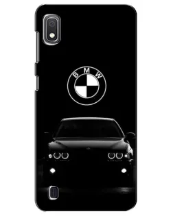 Чехол для Samsung Galaxy A10 2019 (A105F) с картинкой «BMW — взгляд из темноты»