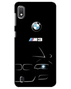 Чехол для Samsung Galaxy A10 2019 (A105F) с картинкой «Минималистичный принт BMW M3»