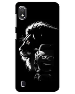 Чехол для Samsung Galaxy A10 2019 (A105F) с картинкой «BMW и лев»