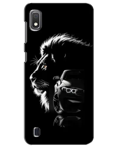 Чехол для Samsung Galaxy A10 2019 (A105F) с картинкой «BMW и лев»