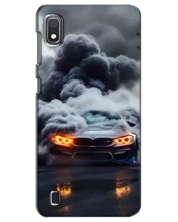 Чехол для Samsung Galaxy A10 2019 (A105F) с картинкой «BMW в дыму»