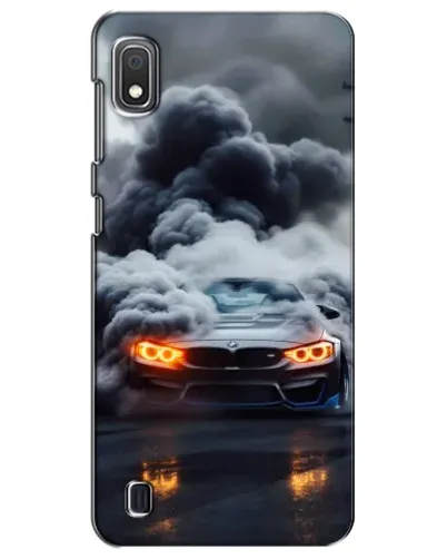 Чехол для Samsung Galaxy A10 2019 (A105F) с картинкой «BMW в дыму»